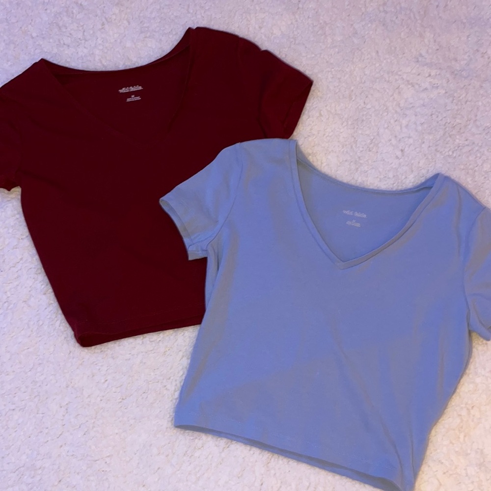 size medium cropped tops